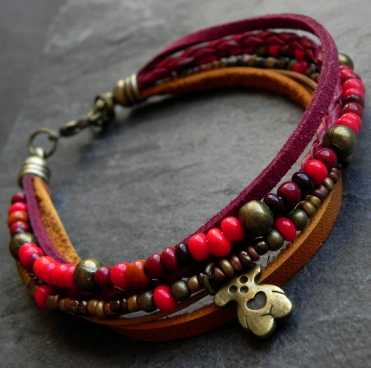 boho bordo Lahovska