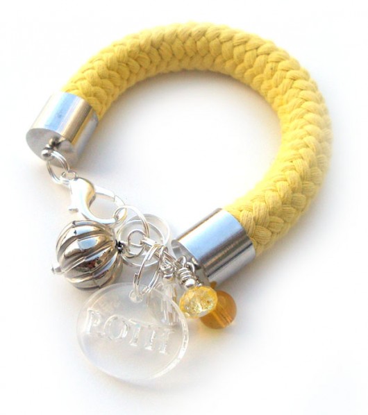 Rope bracelet / bananowa Monika Roth