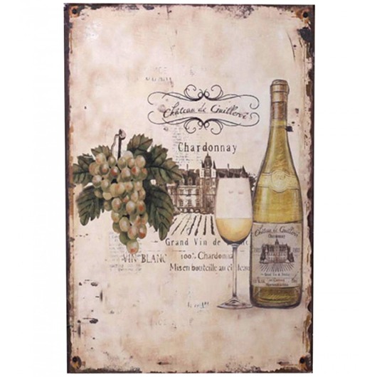 Szyld metalowy Wine MIA home