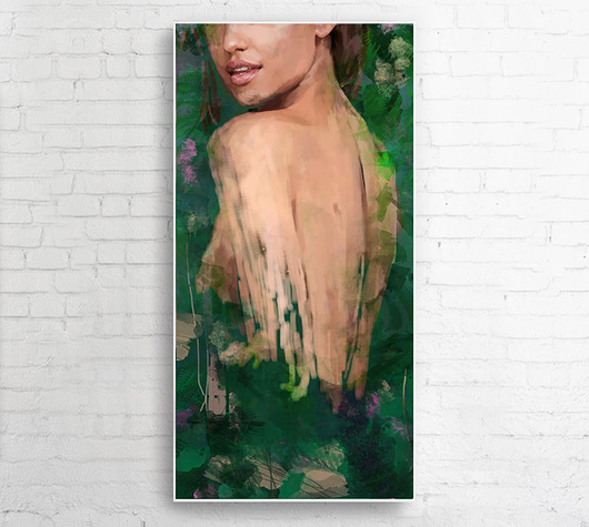 OBRAZ NA PŁÓTNIE "Świtezianka" 200x100cm! Krzanoo