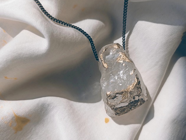 Amulet #modernwitch Szary Piknik