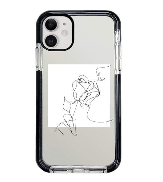 iPhone IMPACT CASE CZARNY etui - K817 Caseline etui na telefon