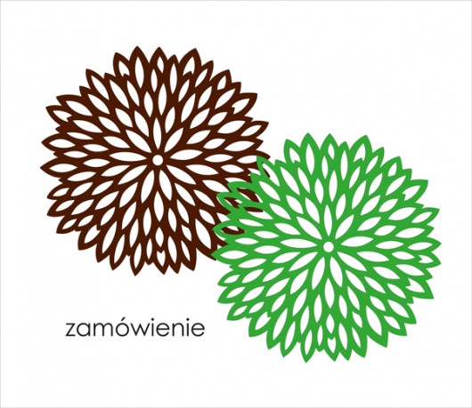 Zamówienie - Serwetka aster 75cm, 2 szt home variety