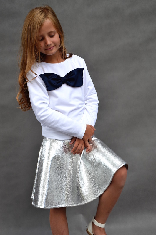 Srebrna Spódnica II JJFashion