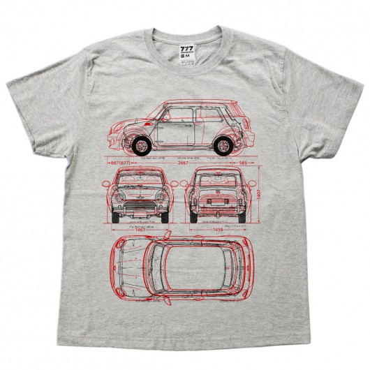 Koszulka MINI RED GREY 777