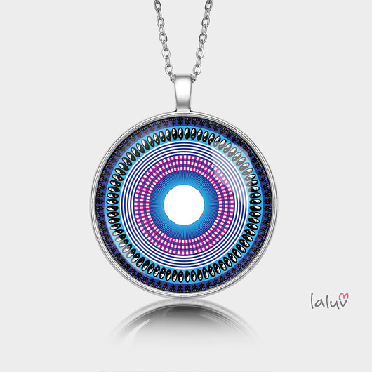 Medalion okrągły PEACE MANDALA laluv