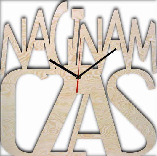 Zegar Naginam Czas MASZYNA KREACJI