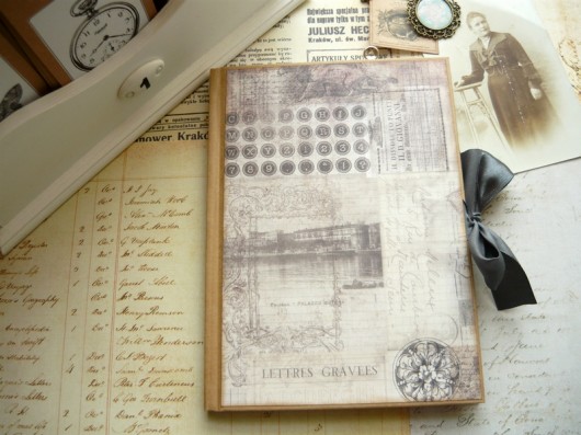 Notes Notatnik Dziennik Pamiętnik - styl Vintage Not Only Paper