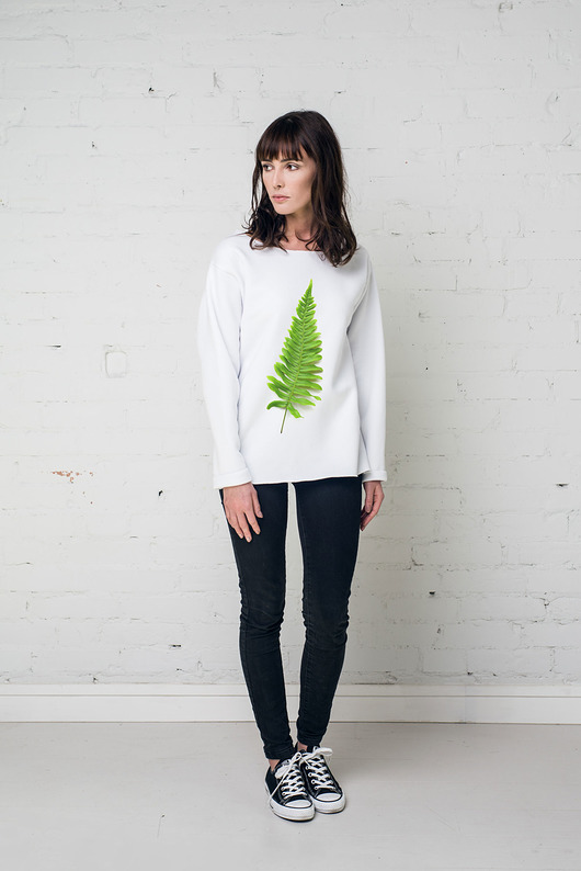 FERN Bluza Oversize GAU great as You