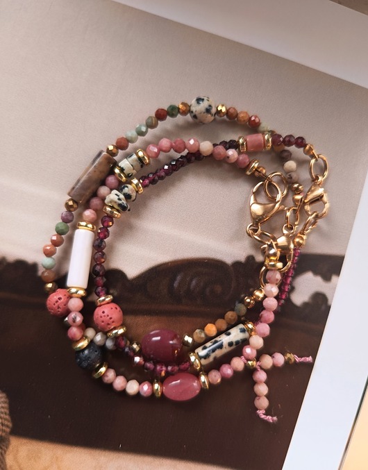 bransoletki na sznurku Zestaw 3 bransoletek-wenus