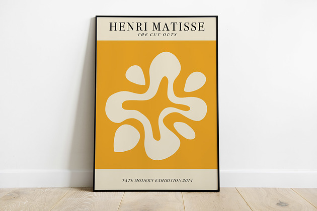 Henri Matisse grafika modern, inspiracja Pas De LArt