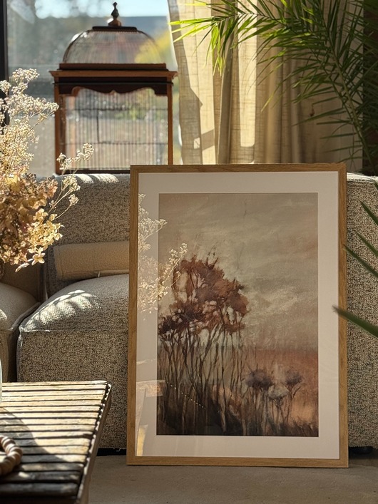 grafiki i ilustracje Jesienna łąka / oprawiona