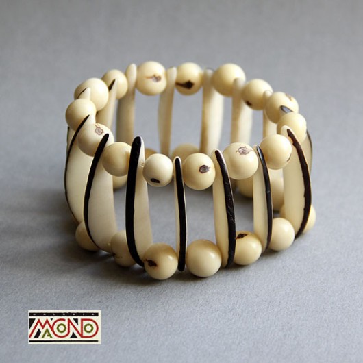 Bransoletka z kolumbijskiej palmy tagua (B16) Galeria Macondo