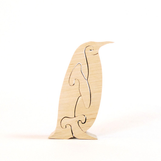 klocki i zabawki drewniane Pingwin / Penguin