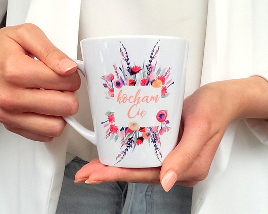 KUBEK LATTE  Kocham CIĘ FarrowDesign