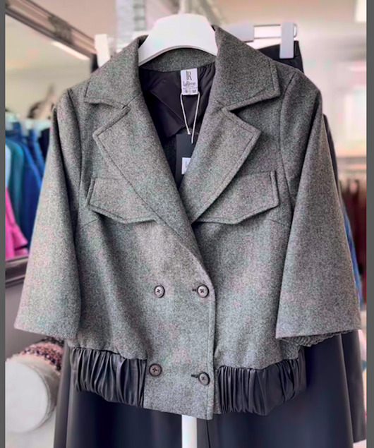 marynarki damskie Żakiet z wełny