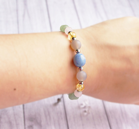 bransoletki z kamieni naturalnych BYK - zodiac collection PREMIUM