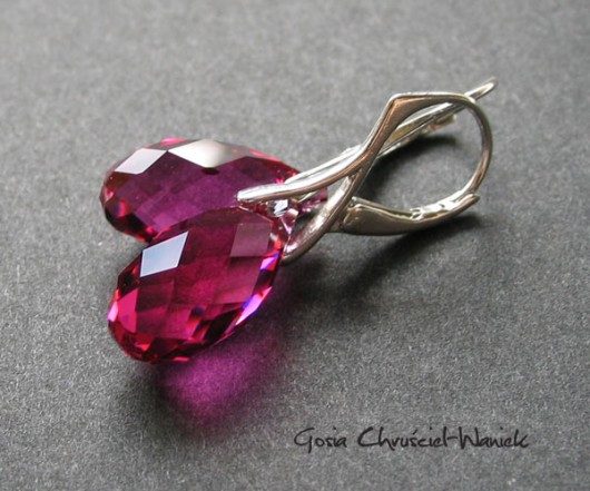kryształ Swarovski briolety Gosia Chruściel-Waniek