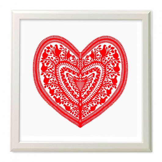 Say Yes If You Love Me (Art paper cut-out)  na ludowo