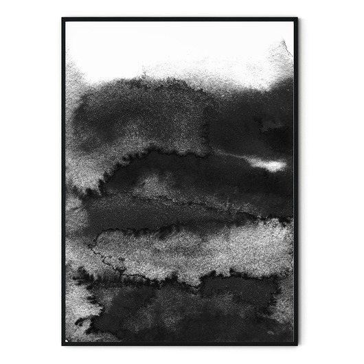 Plakat skandynawski B&W Ombre no. 16 myscandi