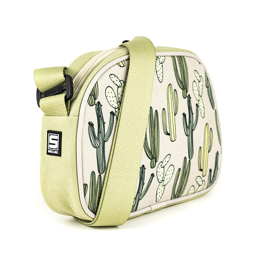Torebka na ramię crossbody w kaktusy Shellbag Shellbag