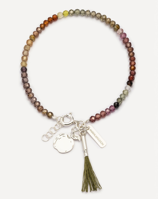 bransoletki z kamieni naturalnych Bransoletka srebrna z kamieniami naturalnymi September Soul