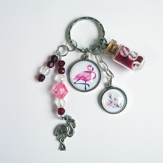 breloki Breloczek - Flaming, lilia