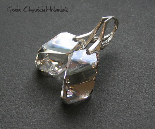 kryształ Swarovski silver shade. Gosia Chruściel-Waniek