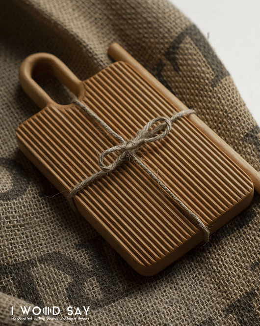 kuchnia - różne Bukowy pad do gnocchi