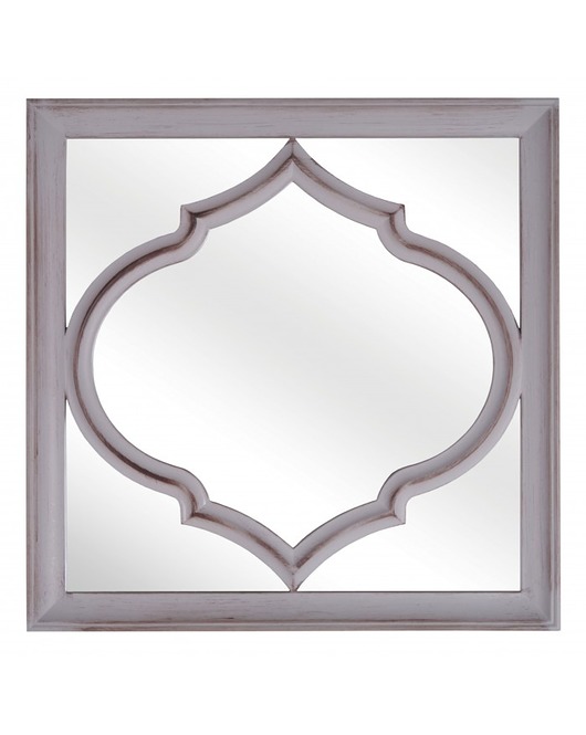 Lustro Moroccan W Kwadracie szare MIA home