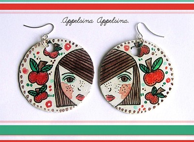 Zausznice pannice - AppelsinaApp... dla Igi ampelia