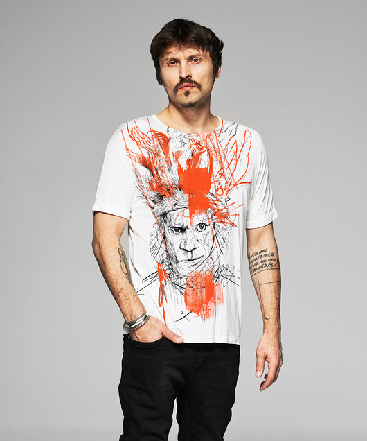 t-shirty męskie Papua portrait no.4 Men's T-shirt