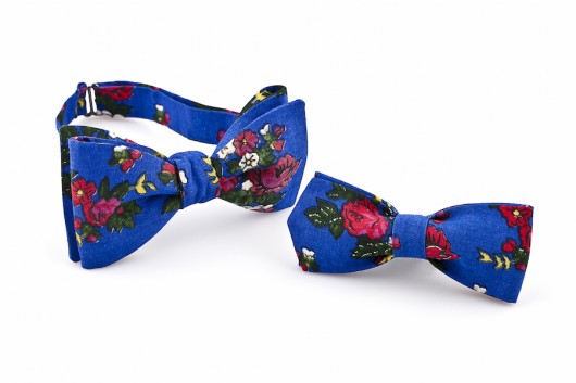 KOMPLET DLA TATY I SYNA Mucha wiązana ALCAZAR  HisOutfit