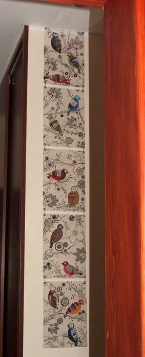 panel dekor mocca