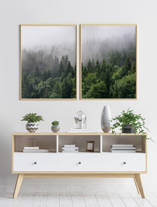 plakaty Panorama Lasu - trzy plakaty