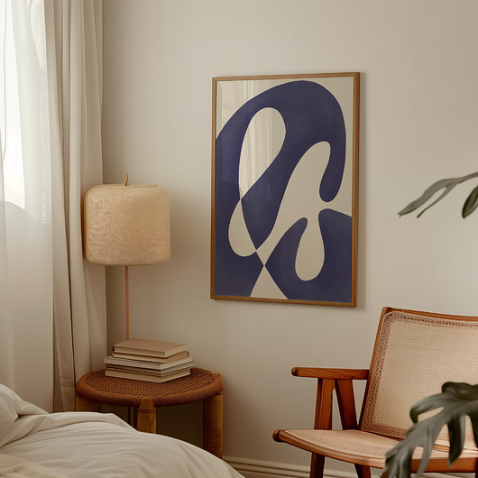 plakaty Plakat Violet abstract no.1