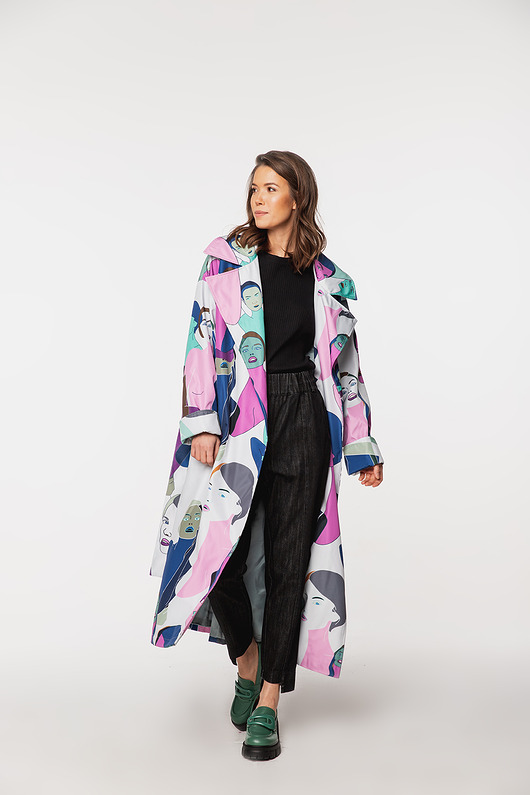 płaszcze damskie Płaszcz Vanita Faces