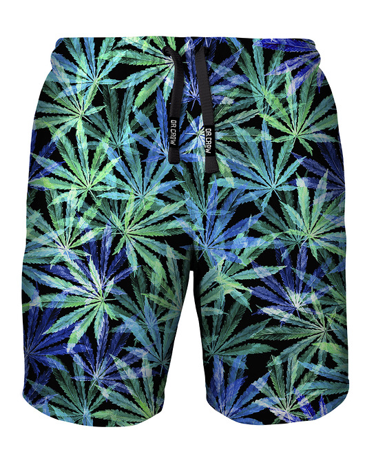 spodnie męskie Shorty Kąpielowe Męskie DR.CROW Hemp Blue