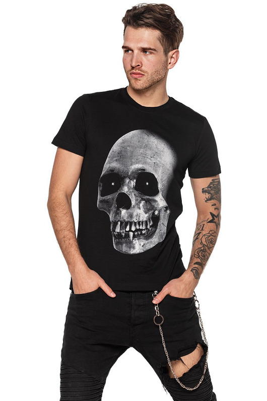 t-shirty męskie T-shirt męski UNDERWORLD Skull