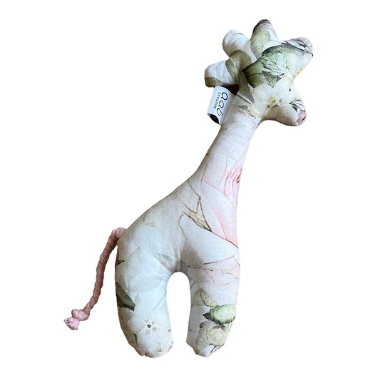 zabawki - inne Żyrafa Romantica - grzechotka z bawełny