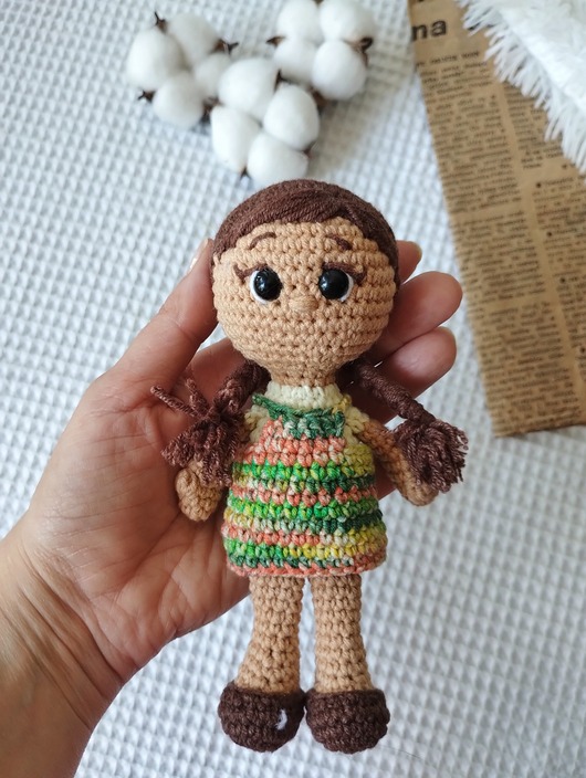 misie i maskotki Mini lalka, laleczka