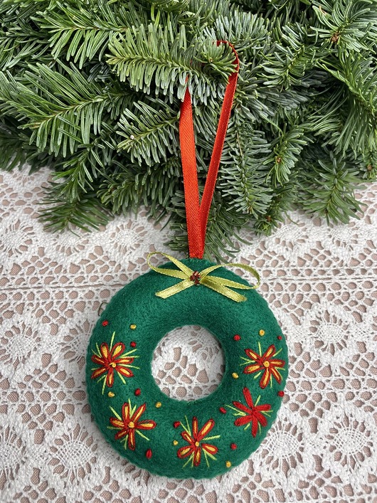 ozdoby choinkowe Zestaw świątecznych zawieszek #08