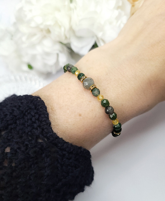 bransoletki z kamieni naturalnych Entuzjazm i wiara w siebie