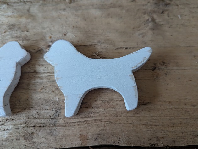 magnesy Magnesy psy 2 szt