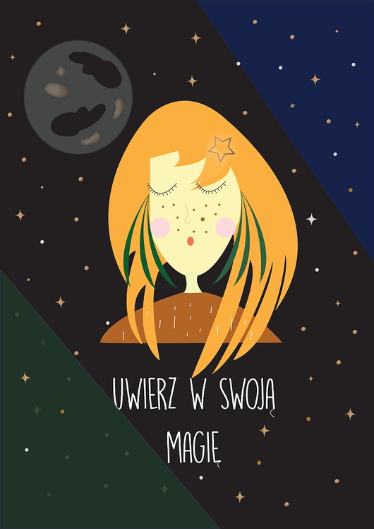 PLAKAT Uwierz w swoją magię A3 My Prints