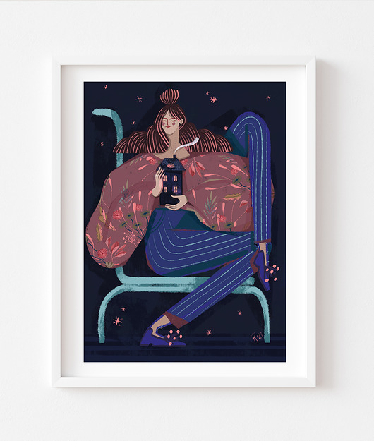 grafiki i ilustracje Dom