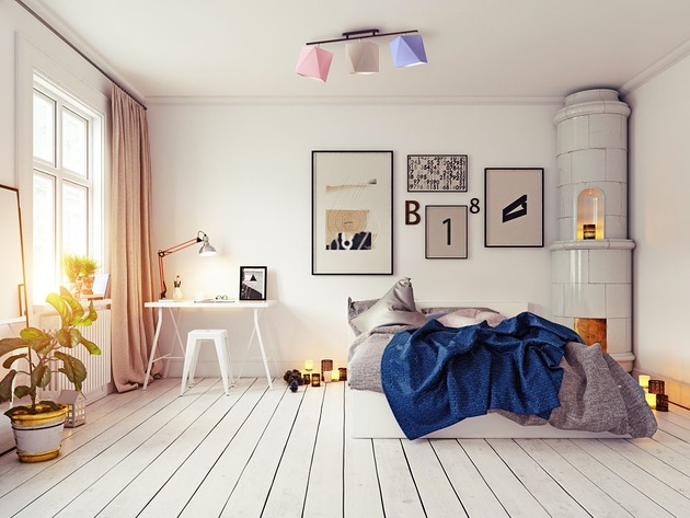 lampy do pokoju dziecka Lampa sufitowa dziecięca DETROIT KIDS