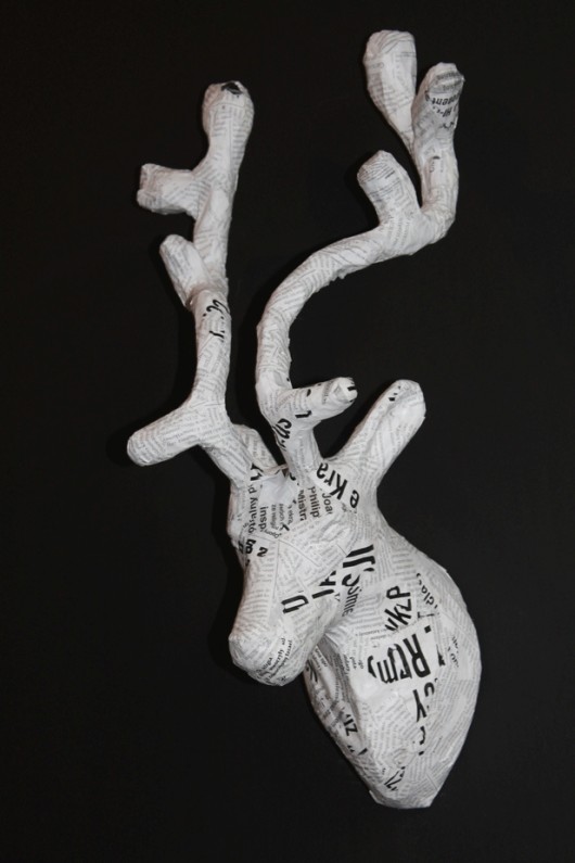 Jelonek gazetowy  PAPER SCULPTURE