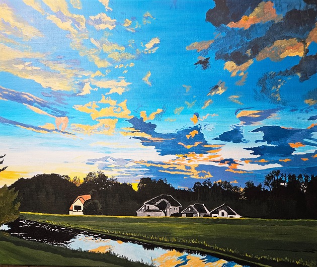 obrazy Odcienie Kaczawy, obraz akrylowy