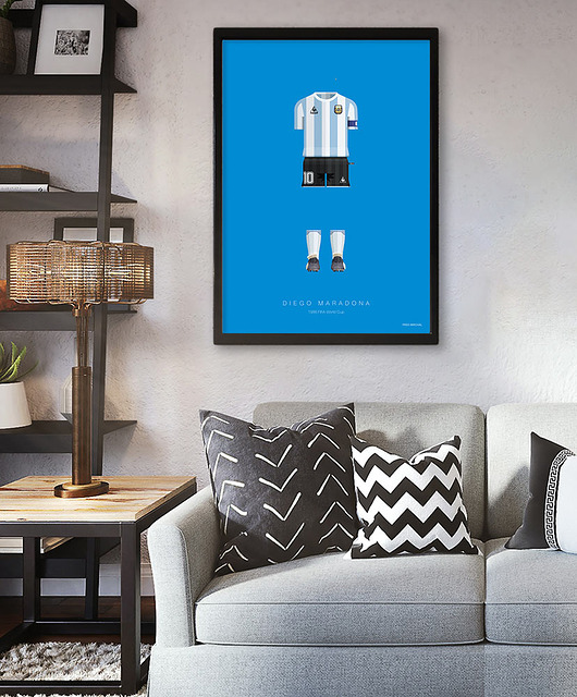 plakaty Maradona - plakat - piłka nożna